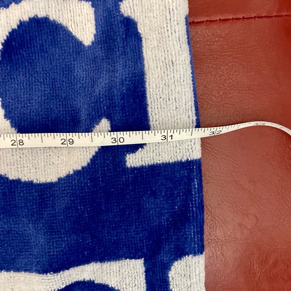 ABERCROMBIE & FITCH LUXURY TRI-COLOR BEACH TOWEL NWT - Picture 7 of 8